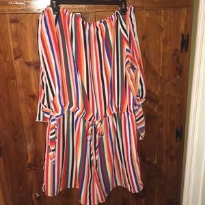 Off the shoulder romper